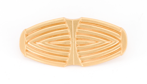 Broche Art déco dorée Evesome - Golden Art Deco Brooch Evesome
