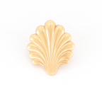Broche Coquille Saint Jacques pleine dorée Evesome - Evesome Full Gilded Scallop Brooch