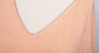 Pull col V Evesome 58% cachemire 42% lin - V-neck sweater Evesome 58% cashmere 42% linen