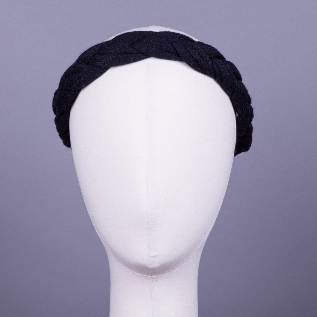 Headband tresse Evesome 58% cachemire 42% lin - Evesome braid headband 58% cashmere 42% linen