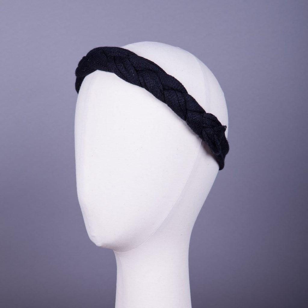 Headband tresse Evesome 58% cachemire 42% lin - Evesome braid headband 58% cashmere 42% linen