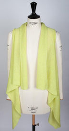 Pull Evesome sans manches double positions 58% cachemire 42% lin - Evesome sleeveless double-breasted sweater 58% cashmere 42% linen