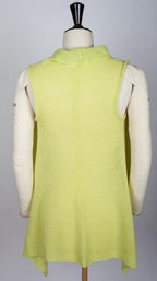 Pull Evesome sans manches double positions 58% cachemire 42% lin - Evesome sleeveless double-breasted sweater 58% cashmere 42% linen