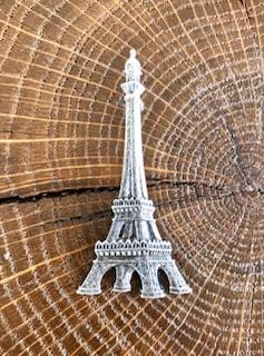 Broche Tour Eiffel Argentée Evesome - Silver Eiffel Tower Brooch Evesome