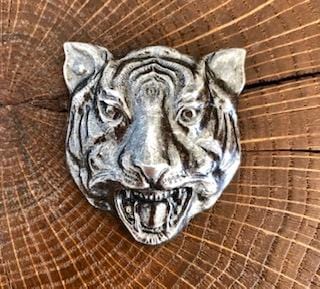 Broche Tigre argentée Evesome - Silver Tiger Brooch Evesome