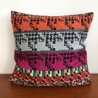 Coussin Evesome 50x50cm en tweed - Cushion Evesome 50x50cm in tweed