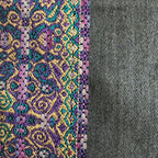 Coussin Evesome 50x50cm en tweed - Cushion Evesome 50x50cm in tweed
