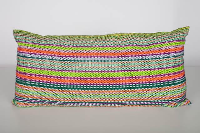 Coussin Evesome 60x30 cm en tweed - Cushion Evesome 60x30 cm in tweed