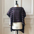 Poncho Evesome en tweed - Evesome tweed poncho