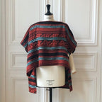 Poncho Evesome en tweed - Evesome tweed poncho