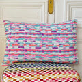 Coussin 65x40 cm en tweed tissé et fabriqué en France