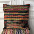Coussin 50X50 cm en tweed tissé et fabriqué en France