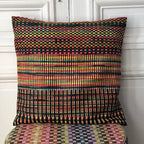 Coussin 50X50 cm en tweed tissé et fabriqué en France