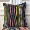 Coussin 50x50cm en tweed tissé et fabriqué en France
