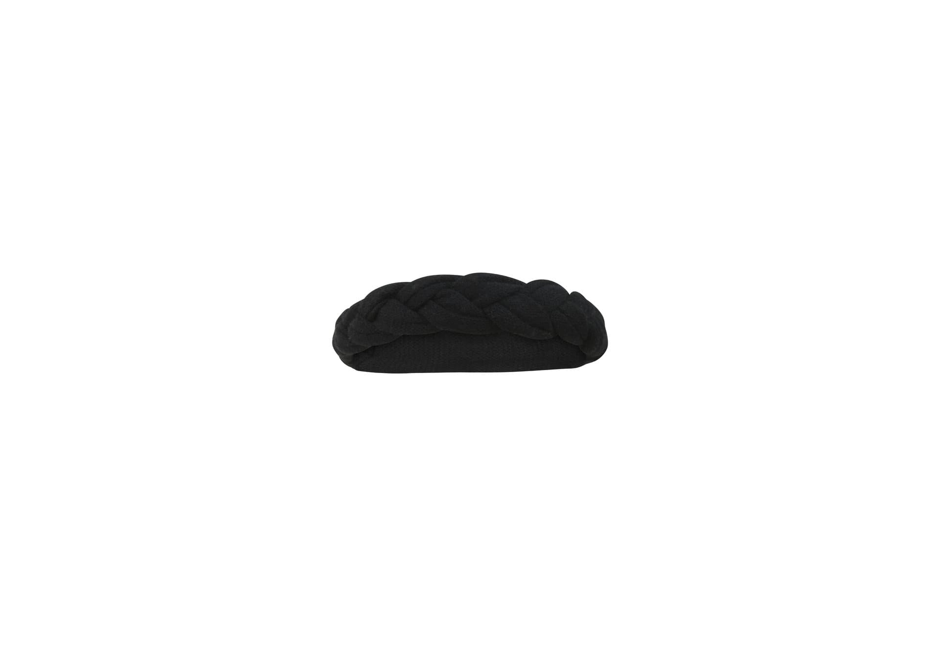 Bandeau tressé 58% cachemire 42% lin