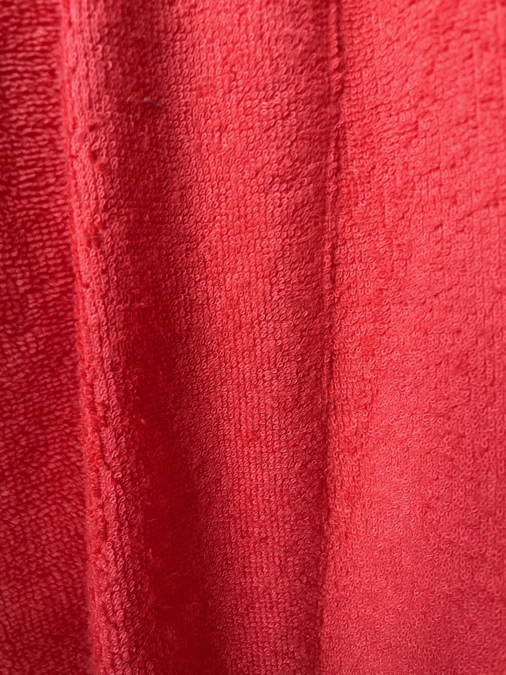 Kimono en éponge coton et bambou corail fabriqué en France