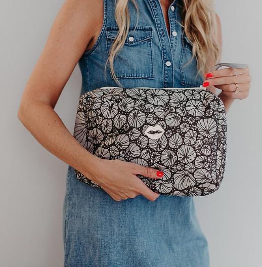 Evesome x Denim Liberty pochette Odile - Evesome x Liberty Odile Denim Liberty clutch