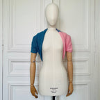 Pull bandeau 58% cachemire 42% lin
