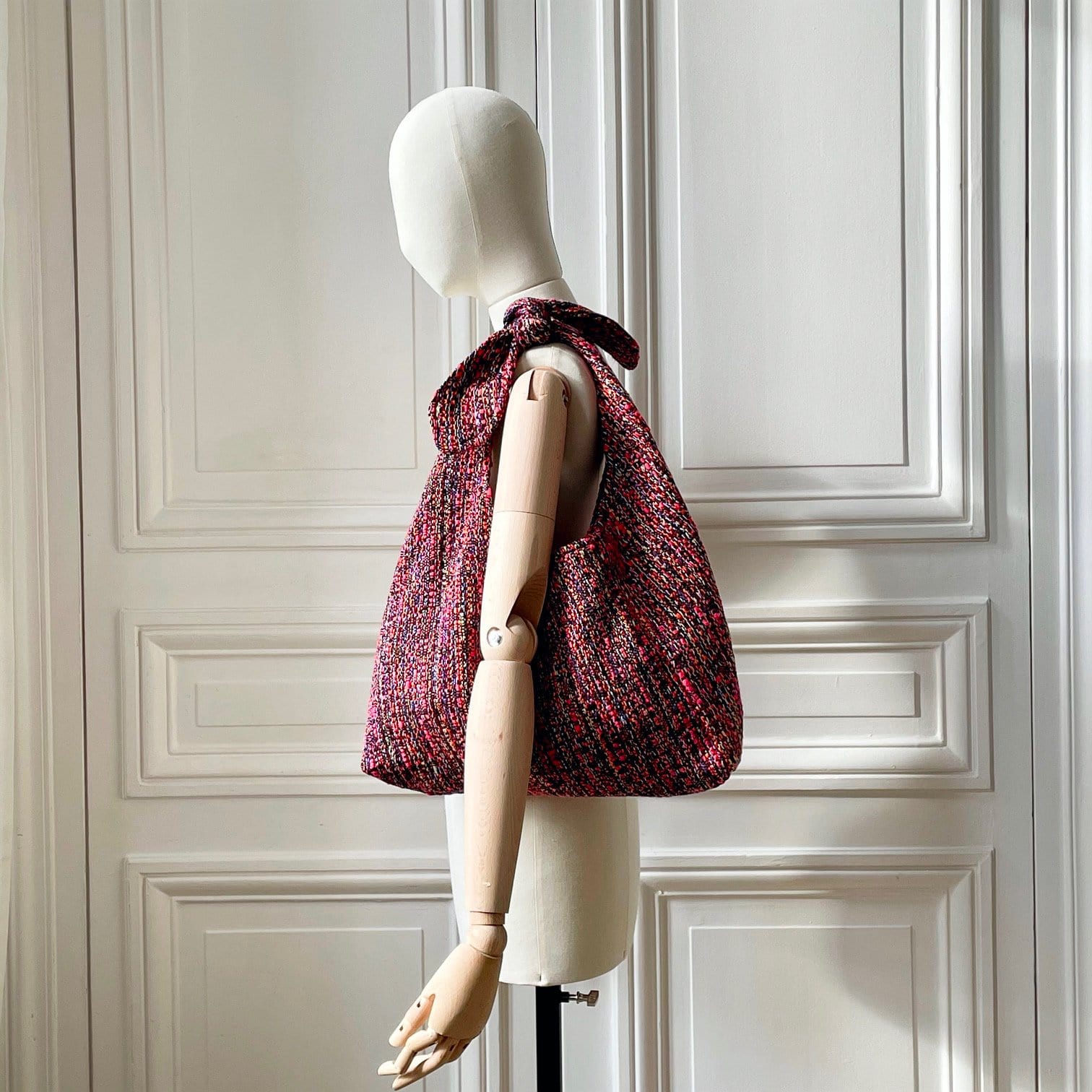 Sac Angèle en tweed