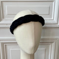 Bandeau tressé 58% cachemire 42% lin